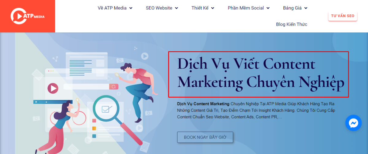 bố cục bài viết chuẩn SEO