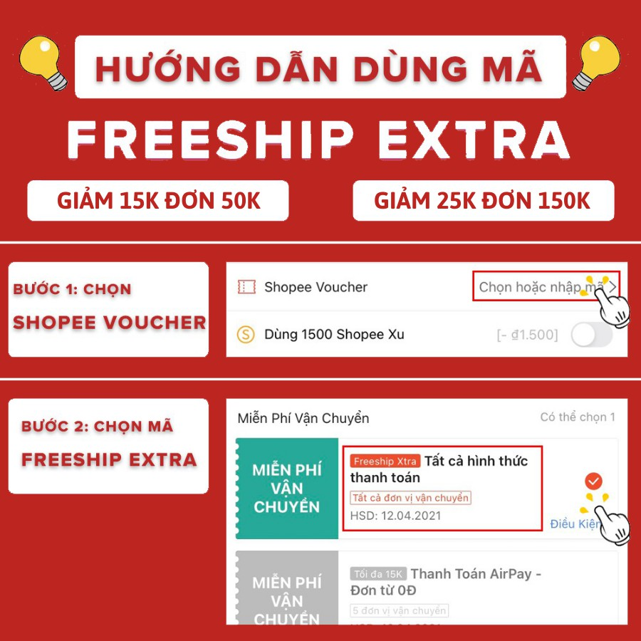 Cách sử dụng Voucher Xtra Shopee mua hàng giảm giá - Ghichu.vn (2)