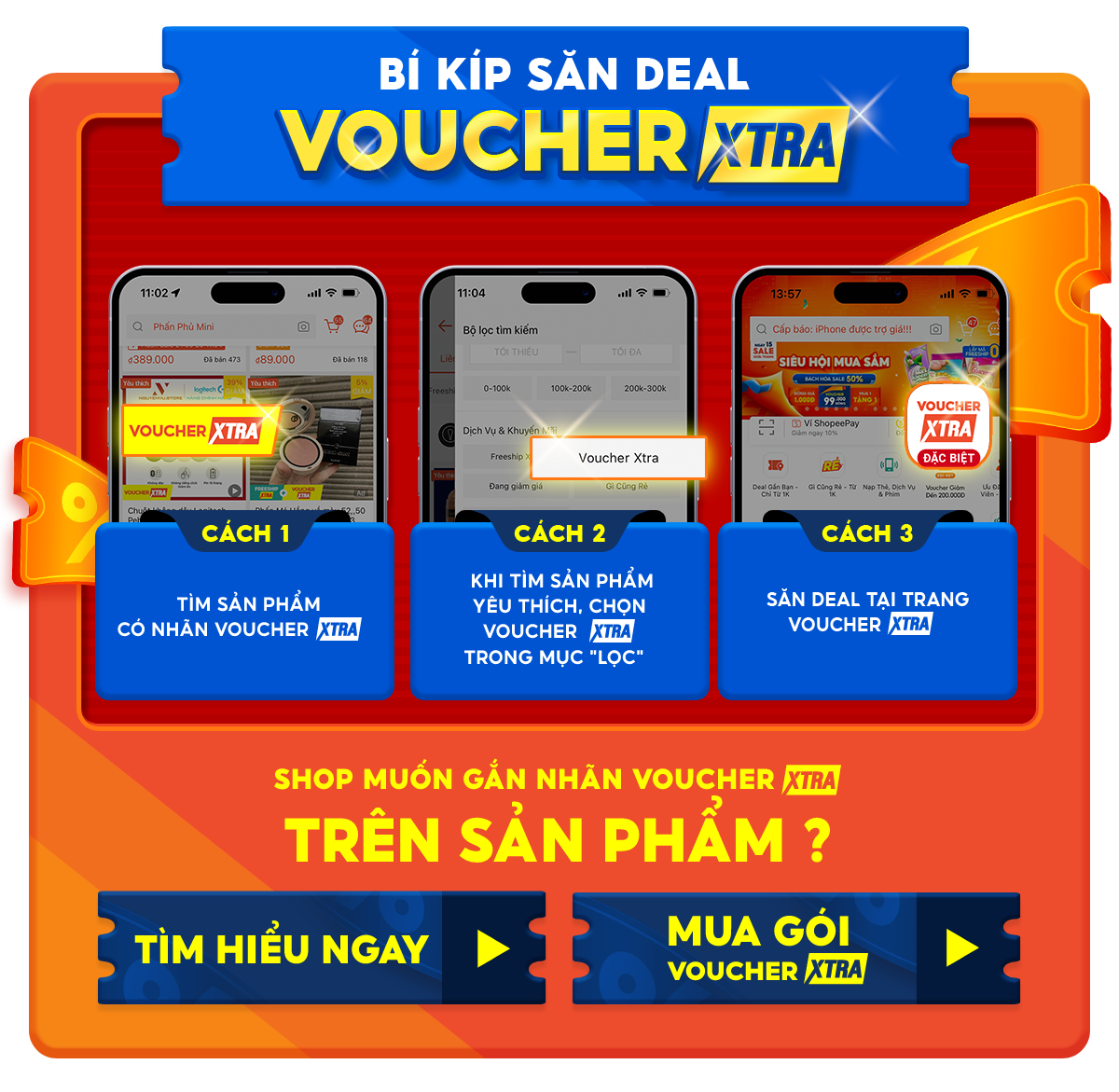 Cách sử dụng Voucher Xtra Shopee mua hàng giảm giá - Ghichu.vn (3)