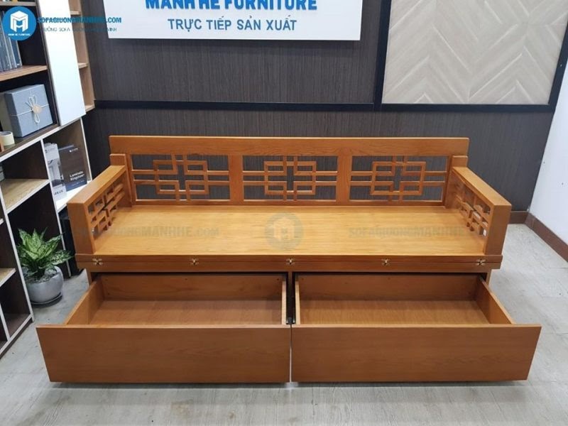 Ghế sofa giường gỗ chất lượng