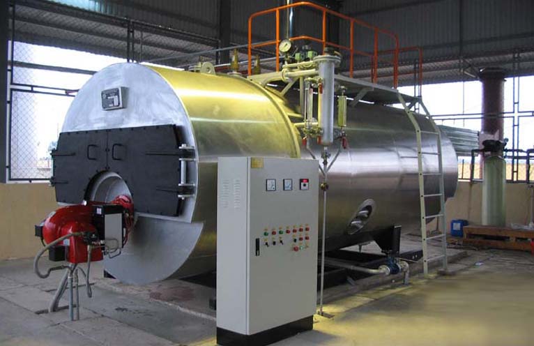 Nồi hơi đốt dầu hay gas tại hệ thống sản xuất vận hành lò hơi Bách Khoa